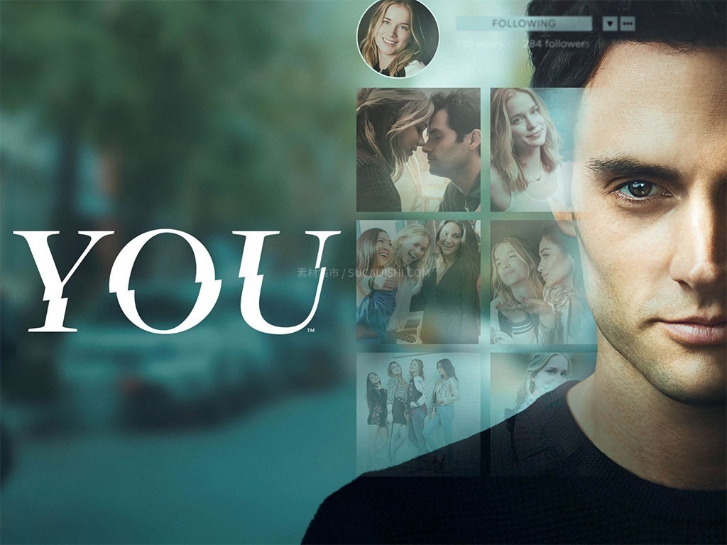 Netflix热播剧《YOU》同款复刻英文字体